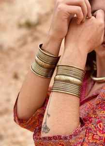 Brazalete de Moda Boho, Estilo Bohemio, Personalizado, Vintage, Chapado en Bronce Antiguo, para Fiesta, Unisex - Product Image 4