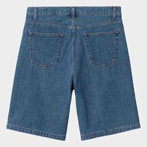 High Waisted Black Denim <b>Bermuda</b> <b>Shorts</b> <b>Men</b> Casual Button Fly Solid Color Cotton Canvas <b>Shorts</b> Breathable Woven Style - Product Image 4
