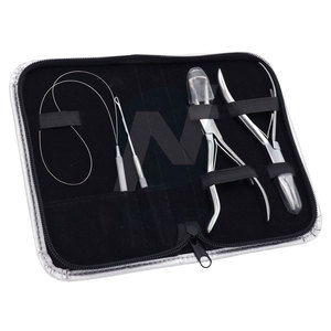 Complete Stainless Steel Surgical Grade Hair Extension Tools Applicator <b>Kit</b> Sweatproof Feature for Commercial Use Micro <b>Bead</b> - Product Image 3