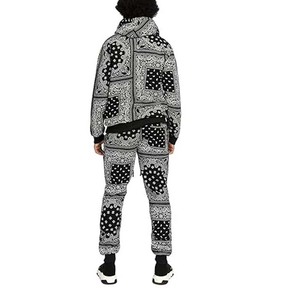 High Quality <b>Men's</b> 100% Polyester Solid Anti-Uv Heavyweight Winter Hooded Tracksuits Sets Windbreaker Customized Logo Printing - Product Image 6