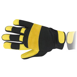 Customized Professional Manufacture New Style Safety Assemble <b>Gloves</b> Top Quality Goat Skin Leather Working Soft <b>Driver</b> <b>Gloves</b> - Product Image 6