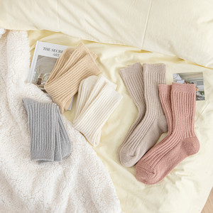 Women's Thickened Cashmere Mid-Calf Thermo <strong>Wool</strong> Stacking <strong>Socks</strong> Sport Casual <strong>Socks</strong> - Product Image 3