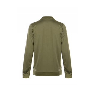 เสื้อแจ็คเก็ตแทร็คซิปเต็มตัวสีเทาสำหรับผู้ชายพร้อมกระเป๋าข้างตัว และกางเกงสีน้ำเงินกรมท่าลายทางสีเขียวอมฟ้า ชุดแทร็คสูทแห้งเร็วสำหรับฤดูใบไม้ร่วง - Product Image 6