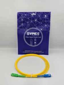 Cable de Fibra Óptica de Grado de Red SC/UPC-SC/APC-SM-SX-3.0-3M-1, Cable Óptico Dúplex con Revestimiento Amarillo, Monomodo - Product Image 5