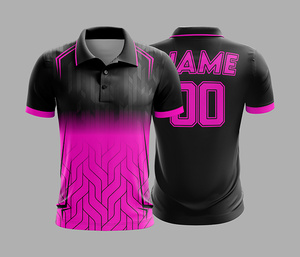 Custom Professional Team Polo Jersey Manufacturer Durable Stitching for Men Women Youth Quick-Dry Dry-Fit Active Polo - Product Image 4