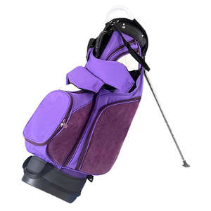 Bolsa de Golf Plegable Unisex de Nailon con Logotipo Personalizado del Fabricante, Impermeable, Ligera, con 8 Compartimentos, para Transportar Palos de Golf, OEM ODM - Product Image 1