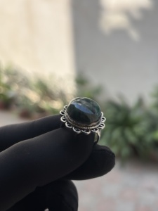 Good Quality IGI Certified Classic <b>Malachite</b> 925 Sterling Silver Bezel Setting Gemstone Ring Handmade Jewelry Party Wholesale - Product Image 3