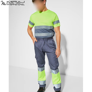 Pantalones de Trabajo de Alta Visibilidad con Cinta Reflectante, Personalizables con Logotipo, Cómodos y a la Moda, de la Mejor Calidad - Product Image 4