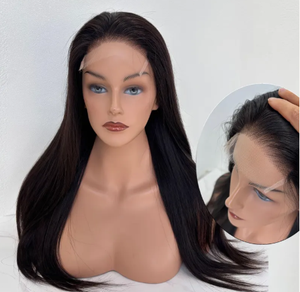 Perruque en cheveux humains HD Invisible Lace Frontal, pré-épilée, avec ligne de cheveux naturelle, cheveux brésiliens vierges, perruques Lace Front 13x4 13x6 pour femmes - Product Image 6