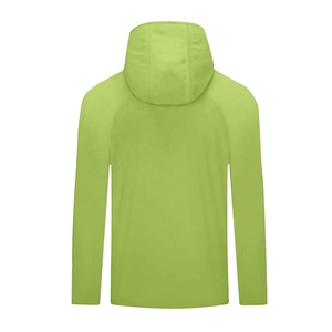 Veste de course à capuche légère à séchage rapide avec logo personnalisé, veste de sport à fermeture éclair pour le cyclisme et la course à pied - Product Image 3