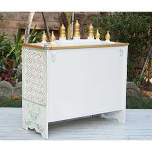 Mandir วัดไม้ขนาด26นิ้วของตกแต่งบ้านสำหรับการตกแต่งภายในสไตล์อินเดีย - Product Image 2