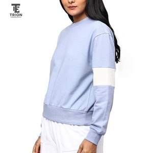 Ventes en gros de sweat-shirts décontractés pour femmes de haute qualité, coupe-vent, manches longues, pull-over, sweat-shirts personnalisés OEM - Product Image 2