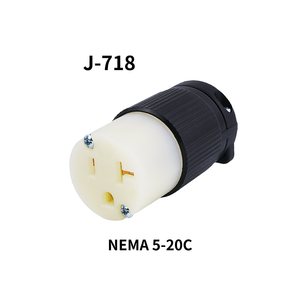 สินค้าขายดี หัวต่อ NEMA 5-20C แบบถอดประกอบได้ คุณภาพพรีเมียม สำหรับอุปกรณ์ไฟฟ้าแบบพกพา - Product Image 1