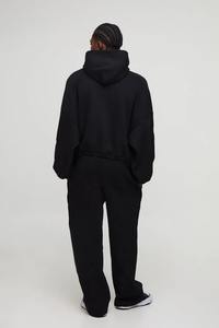 Conjunto Deportivo Personalizado para Hombre Otoño/Invierno de 2 Piezas, Sudadera con Capucha de Manga Larga y Pantalón de Cintura Alta, Suministro ODM, Chándal de Fútbol de Forro Polar Técnico - Product Image 3