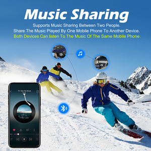 <span class=keywords><strong>EJEAS</strong></span> S2 Casco de Esquí con Intercomunicador Bluetooth Full-Duplex Deportes de Invierno Walkie-Talkie Accesorios de Motocicleta - Product Image 5