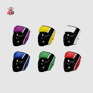 Best Protection Performance Customized Color Size Comfortable MMA Leather Kick Boxing Head Guard for Men Custom Logo OMIKA - Product Image 5