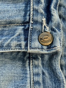 GRACE COLLECTION Cárdigan Vaquero para Mujer, Corte Regular, Estilo Casual de Invierno, Largo hasta la Rodilla, Transpirable, de Secado Rápido y Ecológico - Product Image 3