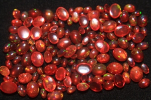 Ethiopian Opal Cabochon Red Ethiopian Opal Gemstone Multi <b>Fire</b> Opal October Birthstone Colorful Welo Opal For Jewelry Making - Product Image 5