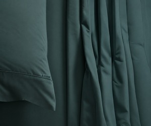 Signature Dark Khaki 500 TC Cotton <b>Bed</b> Linen Set Queen Size Premium Sateen Weave Ultra Soft Breathable Luxury Hotel Collection - Product Image 2