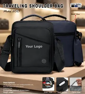 Bolso de hombro de viaje para hombres y mujeres, bolso bandolera compacto para viajes diarios, oficina y uso al aire libre - Product Image 3