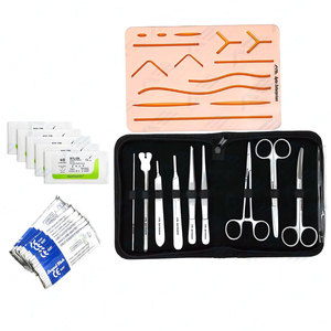 Kit de Práctica de Sutura de Alta Calidad Personalizado, Completo, de Nailon, Manual, con Herramientas Quirúrgicas, Certificado CE, para Estudiantes de Medicina - Product Image 1