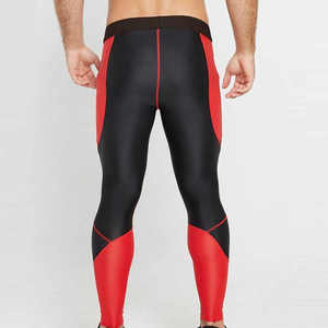 Leggings de compression pour le football pour hommes, pantalon de base extensible respirant et absorbant l'humidité pour l'entraînement, pantalon de football de compression - Product Image 3