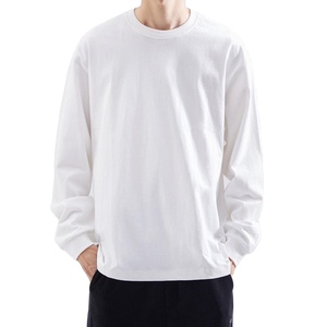 เสื้อสเวตเชิ้ตแขนยาวผ้าฟลีซคอตตอน 100% ระบายอากาศได้ดี คุณภาพสูง ปักโลโก้ตามสั่ง ผลิตตามแบบ OEM สำหรับผู้ชาย เป็นมิตรต่อสิ่งแวดล้อม - Product Image 6