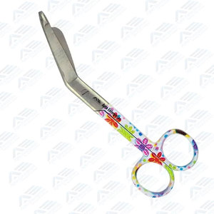Ciseaux de soins infirmiers, pinces à pansements et à artères avec propriétés diagnostiques, instruments médicaux, outils en acier inoxydable, à commande manuelle - Product Image 4
