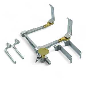 Juego de Instrumentos Quirúrgicos Caspar Reutilizables y Ajustables para Retracción Cervical en Perros - Product Image 1