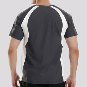 Camiseta Deportiva Transpirable de 250 Gsm, Diseño de Paneles Personalizado al por Mayor, Ropa Deportiva de Entrenamiento, Diseño Cómodo - Product Image 4
