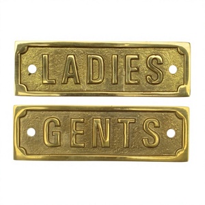 nouvelles plaques de porte en laiton de la marque Lord - Product Image 1