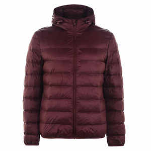 High Quality Wholesale Puffer Jacket Men Nylon Polyester Customize Your Brand Logo Winter Jacket Hooded <b>Down</b> Puffer Jacket Men - Product Image 1