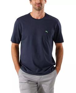 เสื้อยืดคอกลมแขนสั้นลายท้องฟ้าบาหลีสำหรับผู้ชาย | Tommy Bahama - Product Image 1