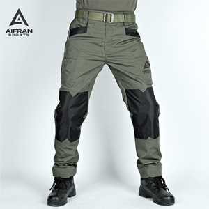 Pantalon cargo d'extérieur respirant et à séchage rapide pour homme, léger, multi-poches, vêtements de travail, pantalon utilitaire - Product Image 1