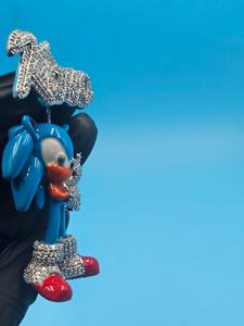 Colgante Personalizable de Personaje de Dibujos Animados en 3D, Plata 925, Estilo Hip Hop, con Incrustaciones de Diamantes, Pasa el Test de Diamantes, Colgante de Moda para Raperos - Product Image 5