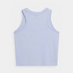 Femmes D'été de Sec Logo & Design Dames Plaine Sans Manches 100% Coton Crop Top Gilet Extensible Débardeur Slim Gym Tops Sport - Product Image 4