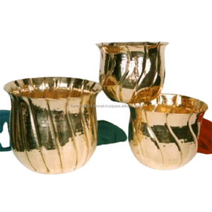 Jardinière en laiton antique foncé, écologique, durable, pour l'extérieur/l'intérieur, pour la maison, les restaurants, les hôtels et les jardins - Product Image 4