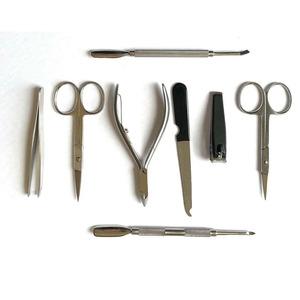 <b>Nail</b> Care Tool <b>Kit</b> with Clippers Scissors and Precision Grooming Tools Premium Professional Manicure <b>Kit</b> for Home Travel & Salon - Product Image 4