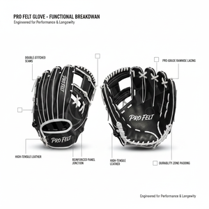Premium Quality Soft Leather <b>Baseball</b> Gloves for Adults & Youth Soft Durable Mitt with Webbed Pocket for Catching Custom Logo - Product Image 2