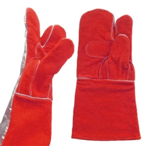 Gants de protection en cuir de vachette pleine fleur de qualité supérieure, isolants thermiquement, pour la pâtisserie et la cuisson au four - Product Image 3