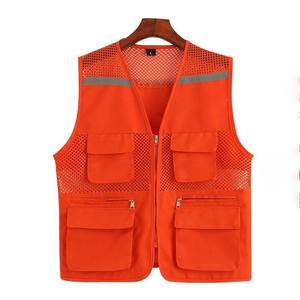 High Visibility <b>Waterproof</b> Safety Vest Custom Best Quality Durable Unisex High Reflective Workwear OEM Customized - Product Image 3