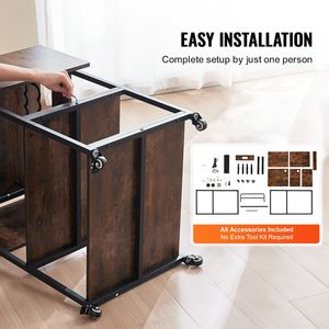 Supporto mobile a 3 livelli per termopressa con funzione di apertura automatica, pieghevole, con ruote e porta rotoli in vinile - Product Image 6