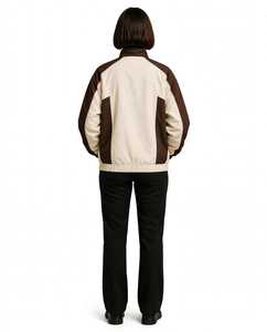 Veste de sport ONETEN APPAREL, coupe-vent, blocs de couleur, fermeture éclair sur le devant, unisexe, coupe classique, broderie, service OEM - Product Image 2