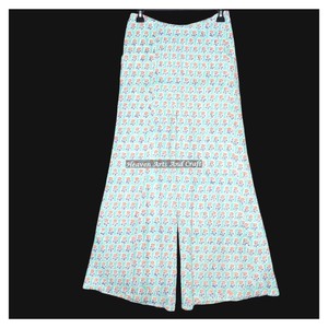 Pantalones de harén de yoga bohemios de pierna salvaje para mujer, ropa personalizada con estampado de bloques de algodón, tendencia europea, éxito de ventas #1 - Product Image 6