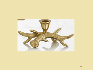 Luxury Design Gold Metal Candle Holder <b>Set</b> Of 2 Unique Twisted Spiral Design Aluminium Table Home Decor Factory Direct Supplier - Product Image 6