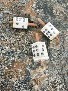 Handmade Eco-Friendly Bone <b>Dice</b> Set Modern Gaming Accessories - Product Image 5