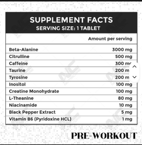 Etiquetado Personalizado, Suplemento para el Cuidado de la Salud de Buena Calidad al por Mayor, Tabletas Efervescentes de Beta Alanina Pre-Entrenamiento para Adultos - Product Image 4