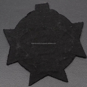 Parches de Pvc de buena calidad, parches de bordado con logotipo personalizado, parches bordados de PVC y hierro a la moda, tela de sarga - Product Image 3