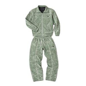 Ensemble de sweats à capuche de luxe avec détails en strass pour hommes, en polaire haute densité, style urbain, conception personnalisée, vente en gros, usine de vêtements, ODM, faible MOQ - Product Image 4