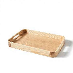 Bandeja de Madera Ecológica Hecha a Mano, Apta para Lavavajillas y Microondas, para Uso Doméstico y Comercial - Product Image 4